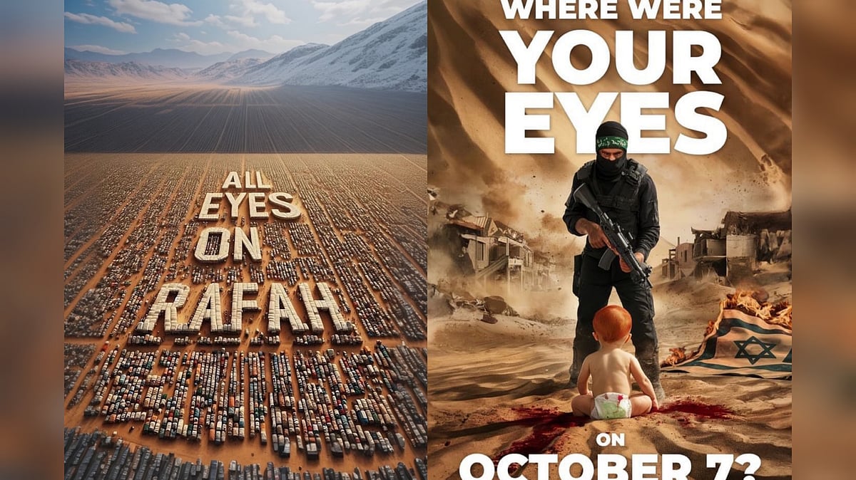 All Eyes On Rafah: `நிறுத்த மாட்டோம்... அக்டோபர் 7-ம் தேதி உங்கள் கண்கள் எங்கிருந்தது?' - இஸ்ரேல்
