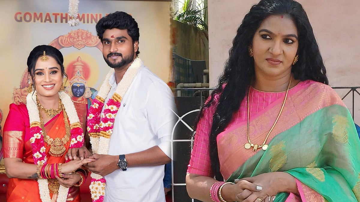 Exclusive: `மெட்டி ஒலி' சாந்தியின் நிஜ மருமகளாகப் போகும் `சக்திவேல்' தொடர் நடிகை சந்தியா!