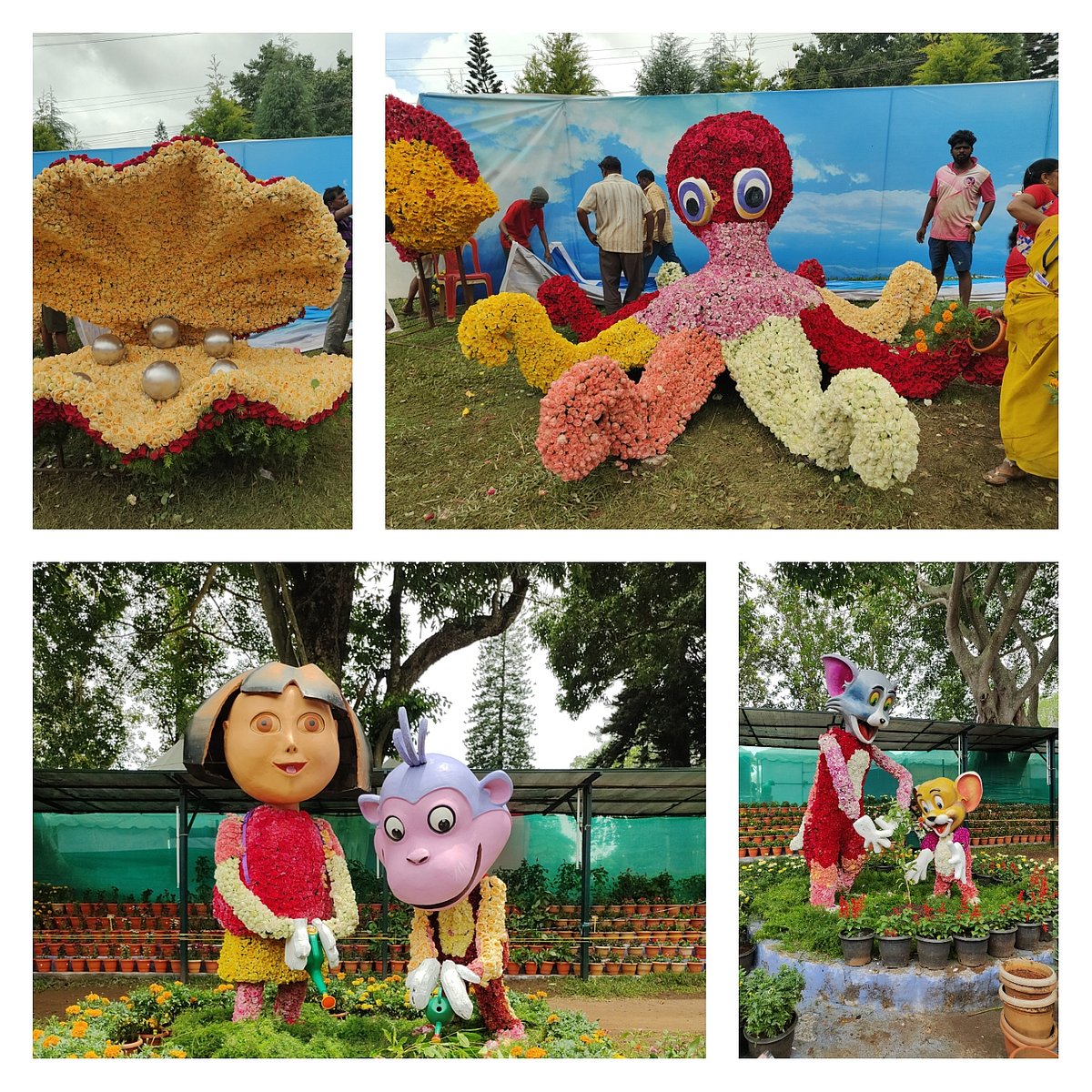 காற்றாலை, சிற்பங்கள், சிறுதானியங்கள்... களைகட்டும் ஏற்காடு கோடை விழா மலர் கண்காட்சி | Photo Album