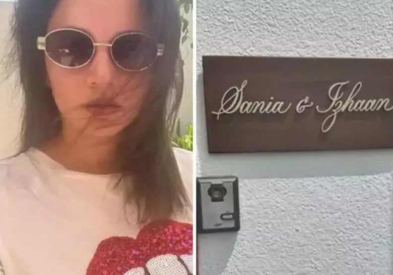 Sania Mirza: `சானியா அண்ட் இஷான்'... வைரலாகும் சானியா வீட்டின் புதிய பெயர் பலகை! 