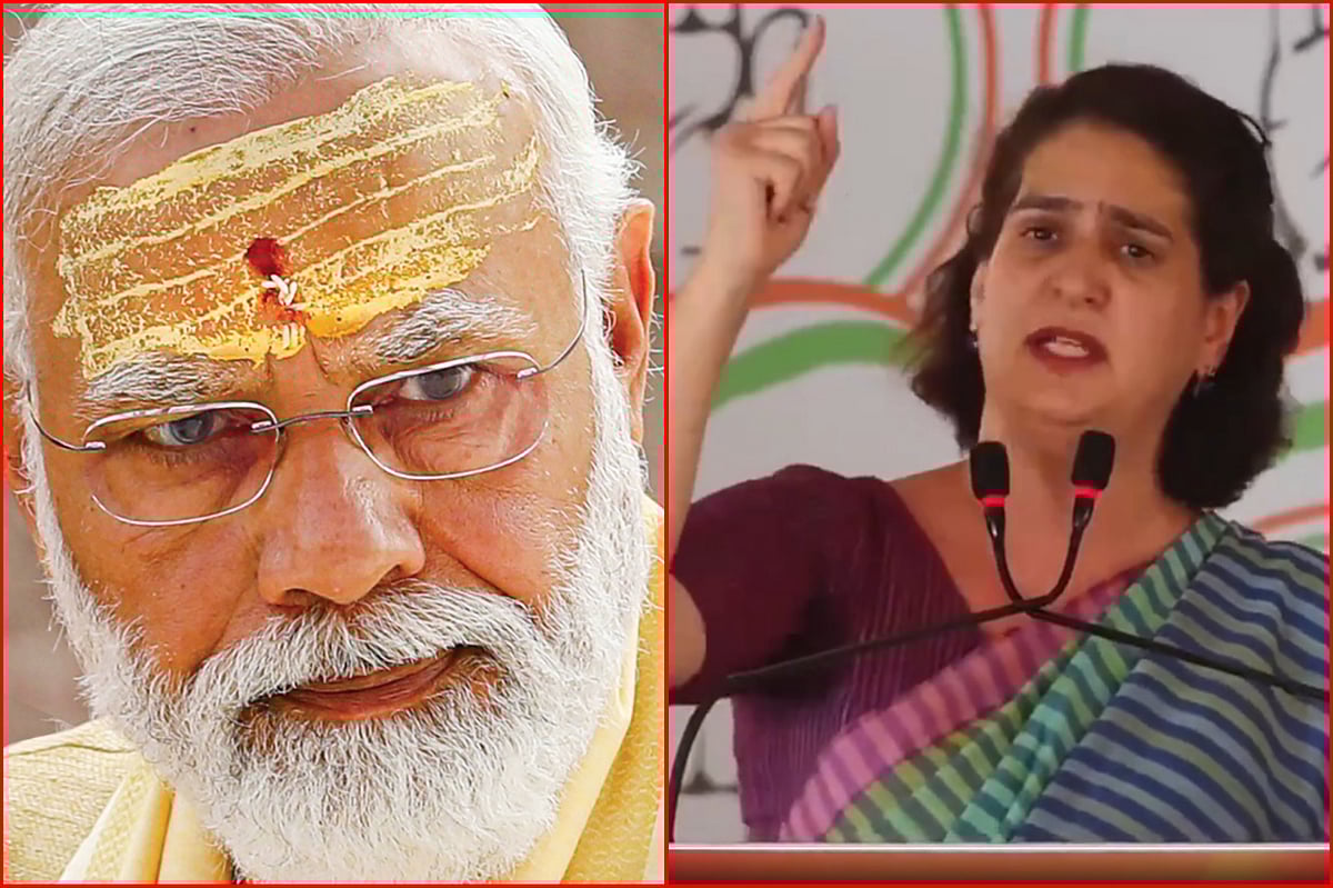 `இந்து மதம் என்னவென்பதை என் தாய் எனக்குக் கற்றுக்கொடுத்திருக்கிறார்!' - பாஜக-வைச் சாடும் பிரியங்கா