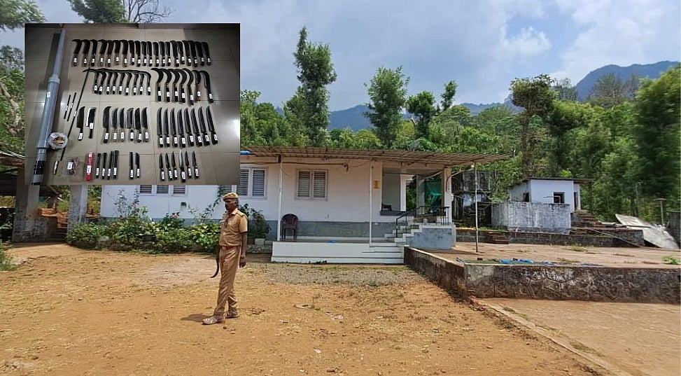 நீலகிரி: அதிமுக நிர்வாகியின் எஸ்டேட் பங்களாவில் தோண்டத் தோண்ட ஆயுதங்கள்... அதிர்ச்சியில் அதிகாரிகள்!