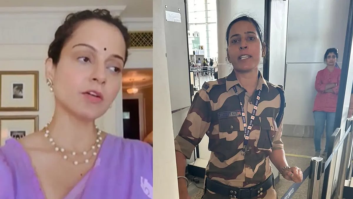 Kangana: கங்கனா மீது தாக்குதல்; `பணிநீக்கம்... கைது 
' - பெண் Cisf காவலர்மீது நடவடிக்கை!