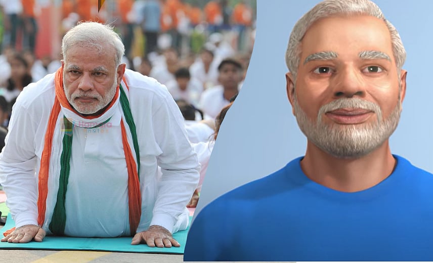 Modi: மோடியா இது... யோகாசனம் சொல்லித்தரும் மோடி: ஆரம்பிக்கலாங்களா?!
