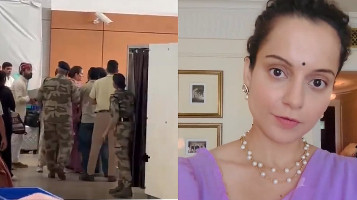 Kangana: `டெல்லி விவசாயிகள் போராட்டத்தில் என் அம்மாவும் இருந்தார்'- கங்கனாவைத் தாக்கிய  CISF காவலர்!