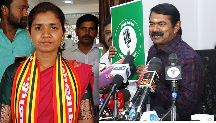 விக்கிரவாண்டி இடைத்தேர்தல்: `மைக்' சின்னத்திலேயே போட்டியிடுகிறதா நாதக?!