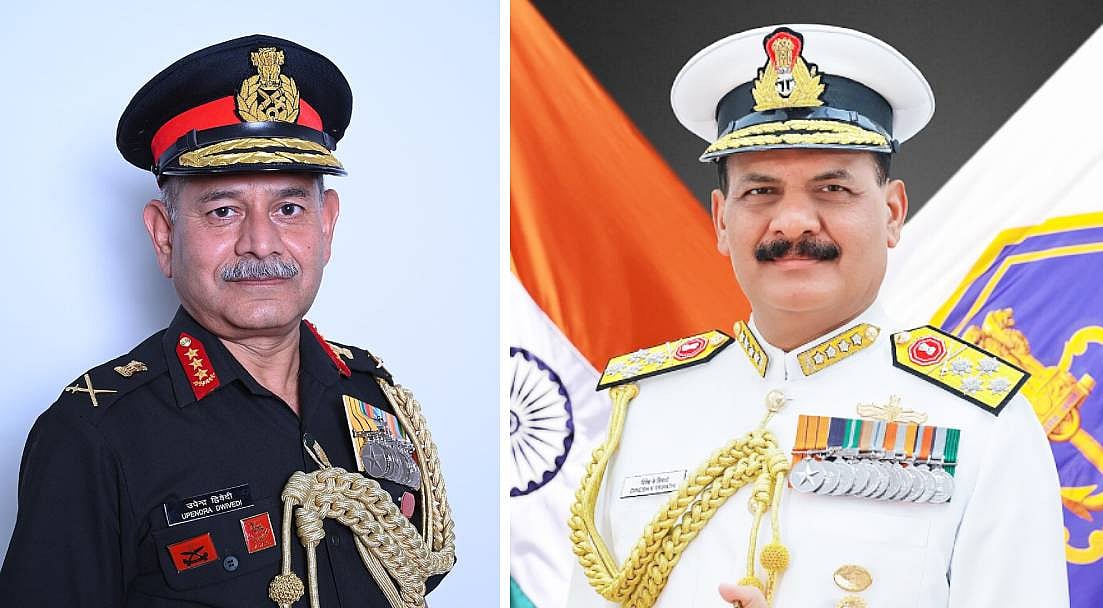 இந்திய ராணுவ & கடற்படைத் தளபதிகளாக பள்ளிப்பருவ நண்பர்கள்... ஒரே சமயத்தில் நியமிக்கப்பட்ட சுவாரஸ்யம்!