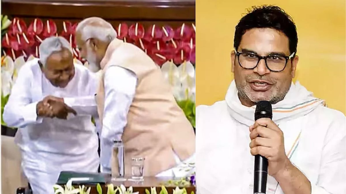 `நிதிஷ் குமார் செய்தது பீகாருக்கே அவமானம்’ - மோடி காலில் விழுந்தது குறித்து பிரசாந்த் கிஷோர்