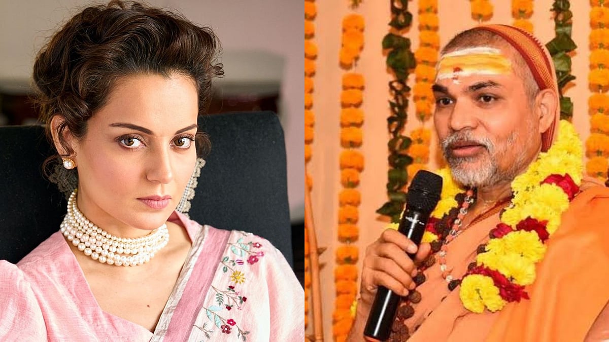 Kangana: `அரசியல்வாதி அரசியல் செய்யாமல், பானிபூரியா விற்பார்...' - சங்கராச்சாரியாரைச் சாடிய கங்கனா