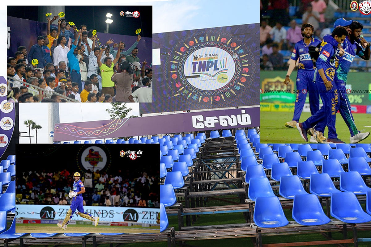 TNPL 2024: சேப்பாக்கம் சூப்பர் கில்லிஸ்-ஐ வீழ்த்திய லைகா கோவை கிங்ஸ்! | Album