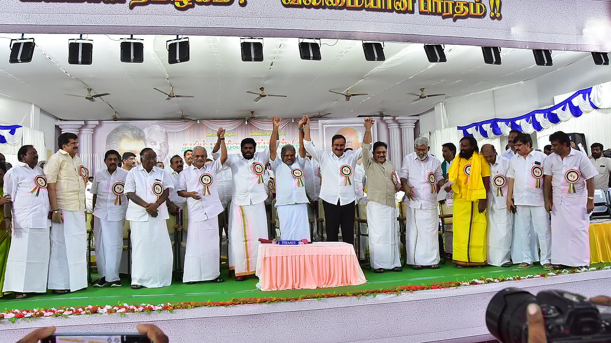 பொதுக்கூட்டத்தில் அண்ணாமலை 