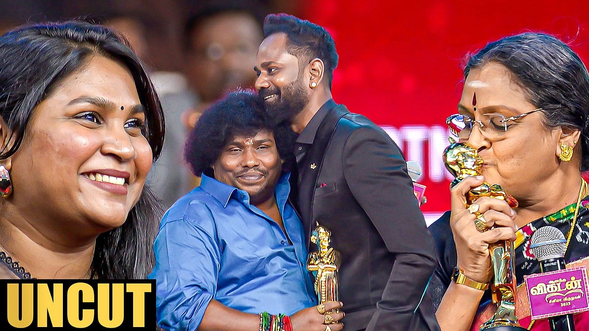 Recreated the 2017 Awards 'கட்டிப்புடி டா❤️' - Yogi Babu&Ramesh Thilak Emotional | Raichal Rabecca