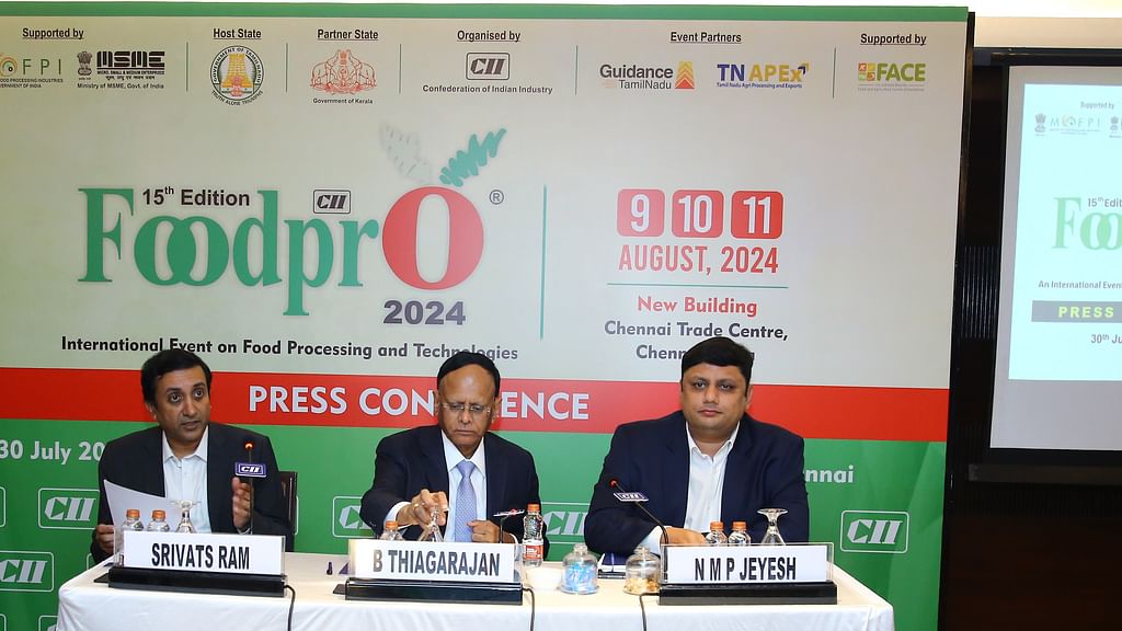 FoodPro2024: இயந்திரங்கள், பல வகை உணவுகள்... சென்னையில் உணவு பதப்படுத்துதல்  பற்றிய சர்வதேச கண்காட்சி | Food Pro 2024 on Food Processing-Packaging in  Chennai