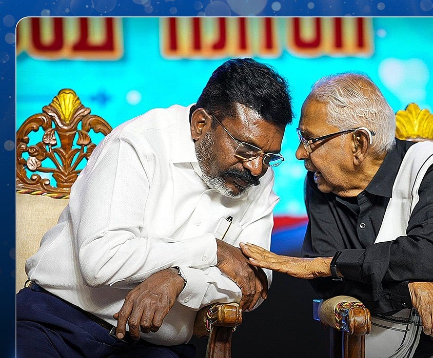 `எச்சரித்த’ வீரமணி; `மாறுபட்ட’ நாஞ்சில் சம்பத்; மறுசீரமைப்பு - திருமாவளவன் பிறந்தநாள் விழா ஹைலைட்ஸ்