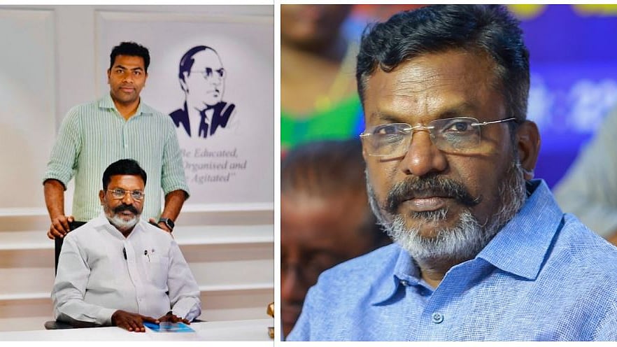 ஆதவ் அர்ஜுனா - திருமாவளவன் 