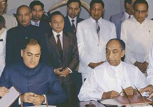 ராஜீவ் - ஜெயவர்த்தனா - 1987 இந்திய - இலங்கை ஒப்பந்தம்