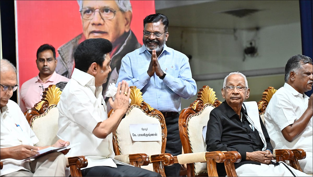 'முதல்வர் கொடுத்த ராஜ்ய சபா எம்.பி சீட்டை பெற மறுத்தேன்...' - அதிர்ச்சியூட்டிய திருமாவளவன்