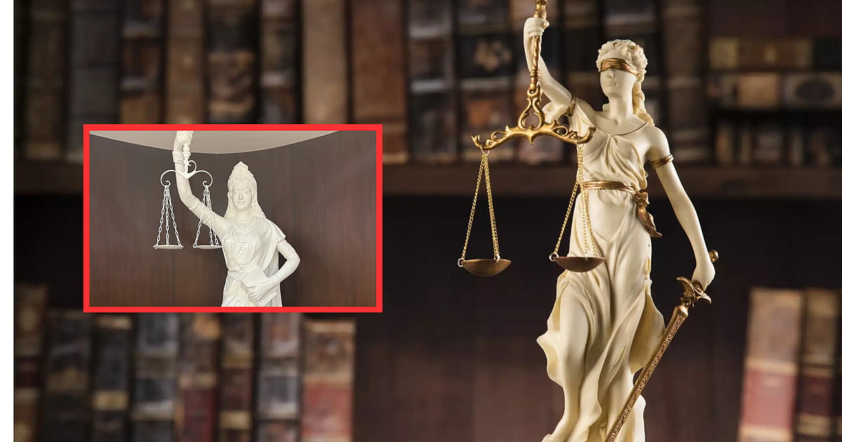 Justice Angel Statue : நீதி தேவதையின் பூர்வீகம் தெரியுமா? - வரலாறும் ...