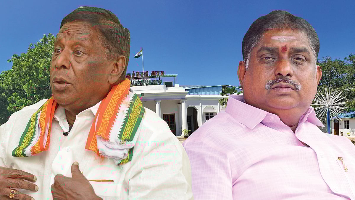 புதுச்சேரி: பாஜக அமைச்சர் நமச்சிவாயத்தின் மனைவி வாங்கிய ரூ.21 கோடி நிலம் - நாராயணசாமி சொல்வதென்ன ?