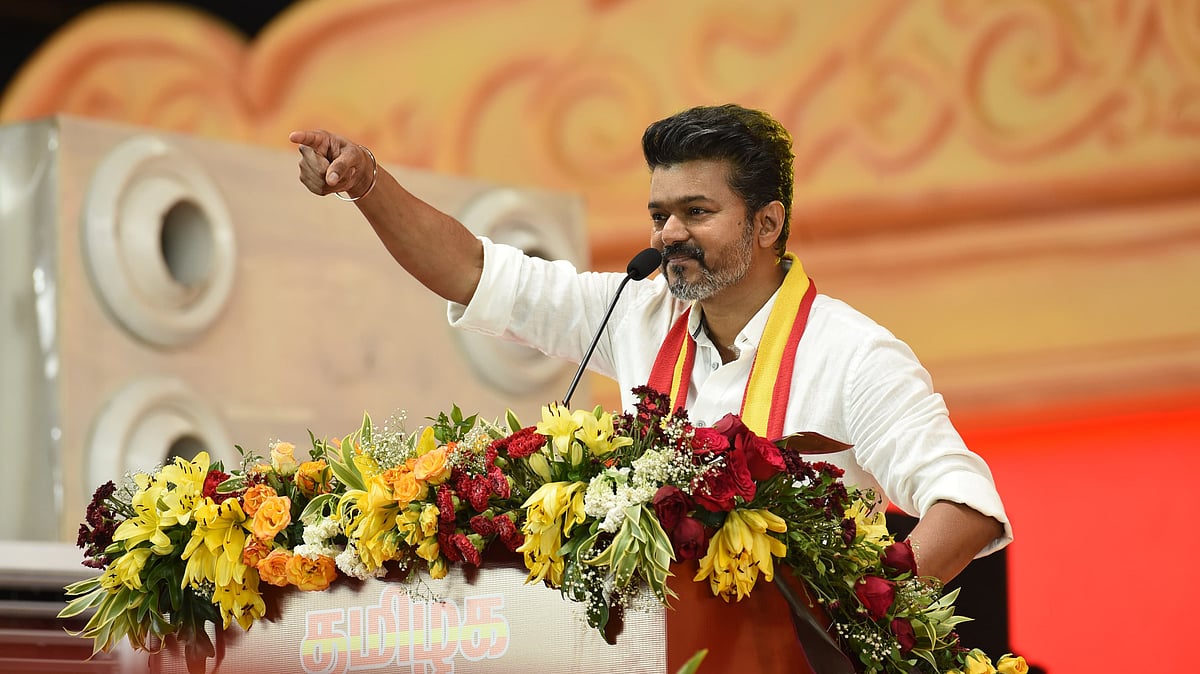 `திமுக மறைமுக கூட்டணி; அதிமுக நிர்பந்தக் கூட்டணி’ - அதிமுக, பாஜக கூட்டணி குறித்து தவெக விஜய்