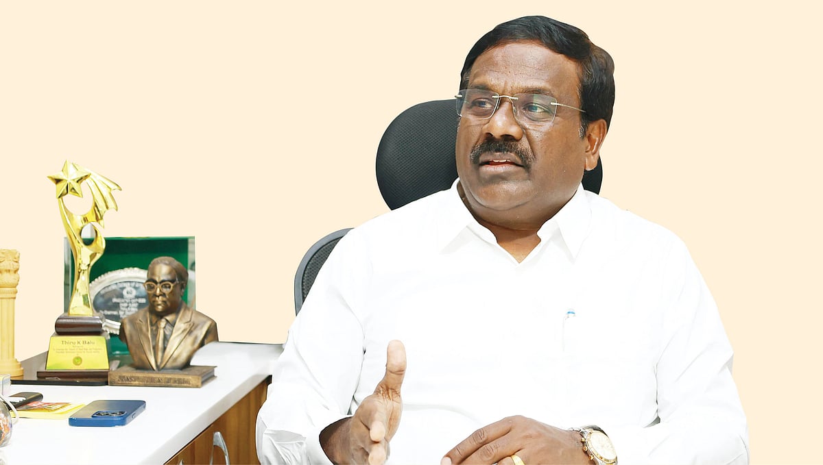 Junior Vikatan - 20 November 2024 - 2026-ல் அதிகாரப் பகிர்வு இல்லாமல்,  யாரும் ஆட்சியமைக்க முடியாது! - அடித்துச் சொல்கிறார் பா.ம.க கே.பாலு | pmk  Spokesperson advocate k balu ...