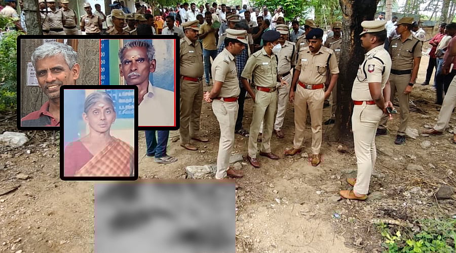 நள்ளிரவில் தாய், தந்தை, மகன் அடித்துக் கொலை; திருப்பூரை அதிரவைத்த கொடூரம்! - போலீஸ் விசாரணை