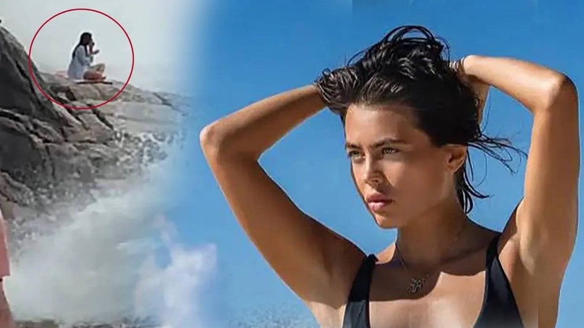 கடல் பாறையில் அமர்ந்து யோகா செய்த ரஷ்ய நடிகை... ராட்சத அலையில் சிக்கி மரணம்..!