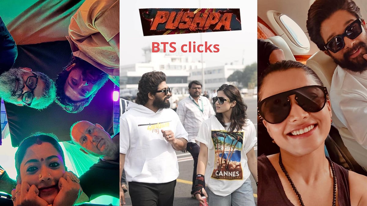 Pushpa -2 : அல்லு அர்ஜுன் - ராஷ்மிகா; புஷ்பா -2  BTS Clics | Photo Album