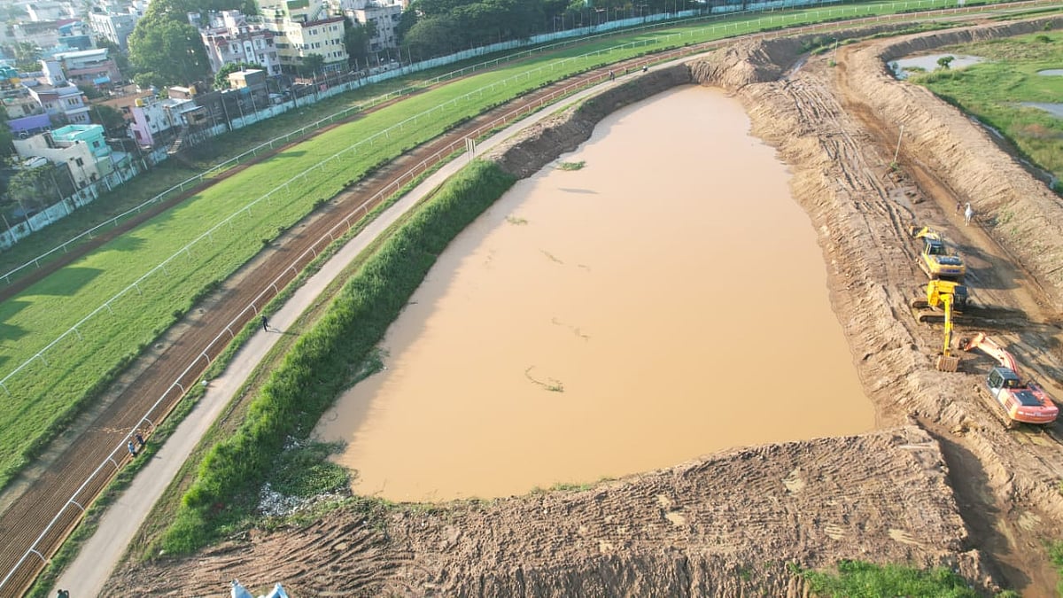 Guindy Race Course: கிண்டி ரேஸ் கோர்ஸ் மைதானத்தில் அமைந்த குளங்கள்... மழைவெள்ள பாதிப்பை தணிக்குமா?