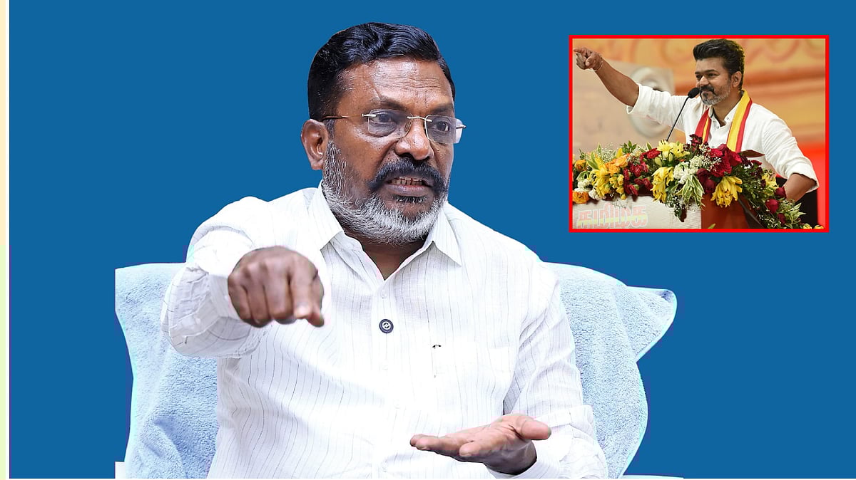 ``விஜய் மீது எந்த சங்கடமும் இல்லை; அம்பேத்கர் நூல் விழாவில் அவர் பங்கேற்றது மகிழ்ச்சி'' -திருமாவளவன்