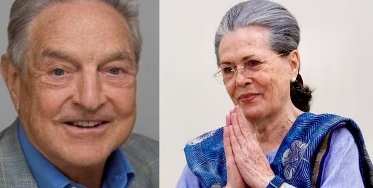 Sonia Gandhi: `ஜார்ஜ் சோரோஸ் நிதி அளிக்கும் அமைப்புகளுடன் சோனியாவுக்கு தொடர்பு’ - பாஜக குற்றச்சாட்டு