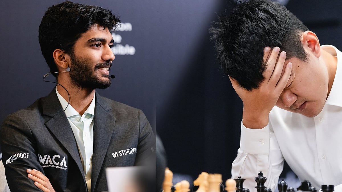 World Chess Championship : 'உலக சாம்பியன் பட்டத்தை நோக்கி குகேஷ்?' - திணறும் டிங் லிரன்