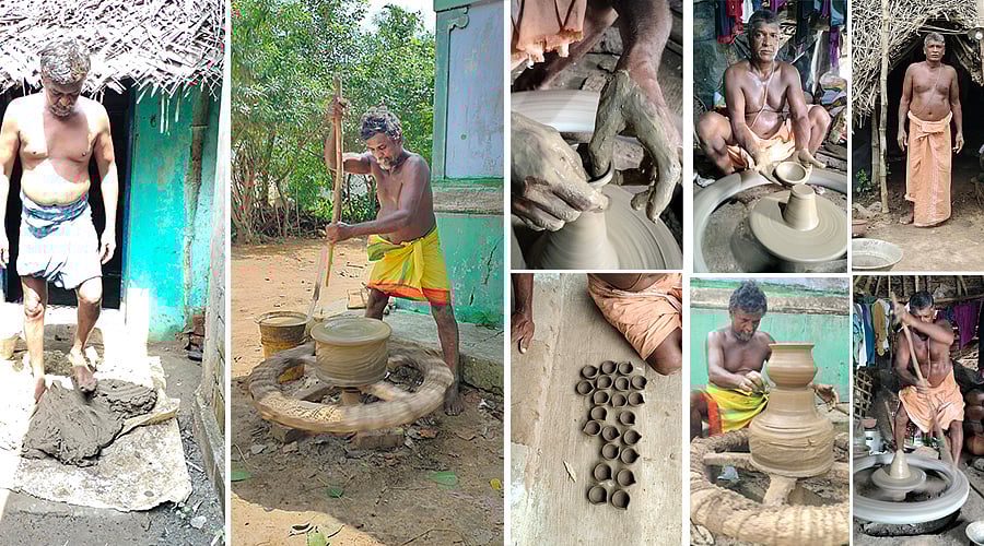 `ஊருக்கெல்லாம் பானை வித்தாதான் எங்க பானையில சோறு!' - மண்பாண்டத் தொழிலாளர்கள் வாழ்வாதாரக் கதை