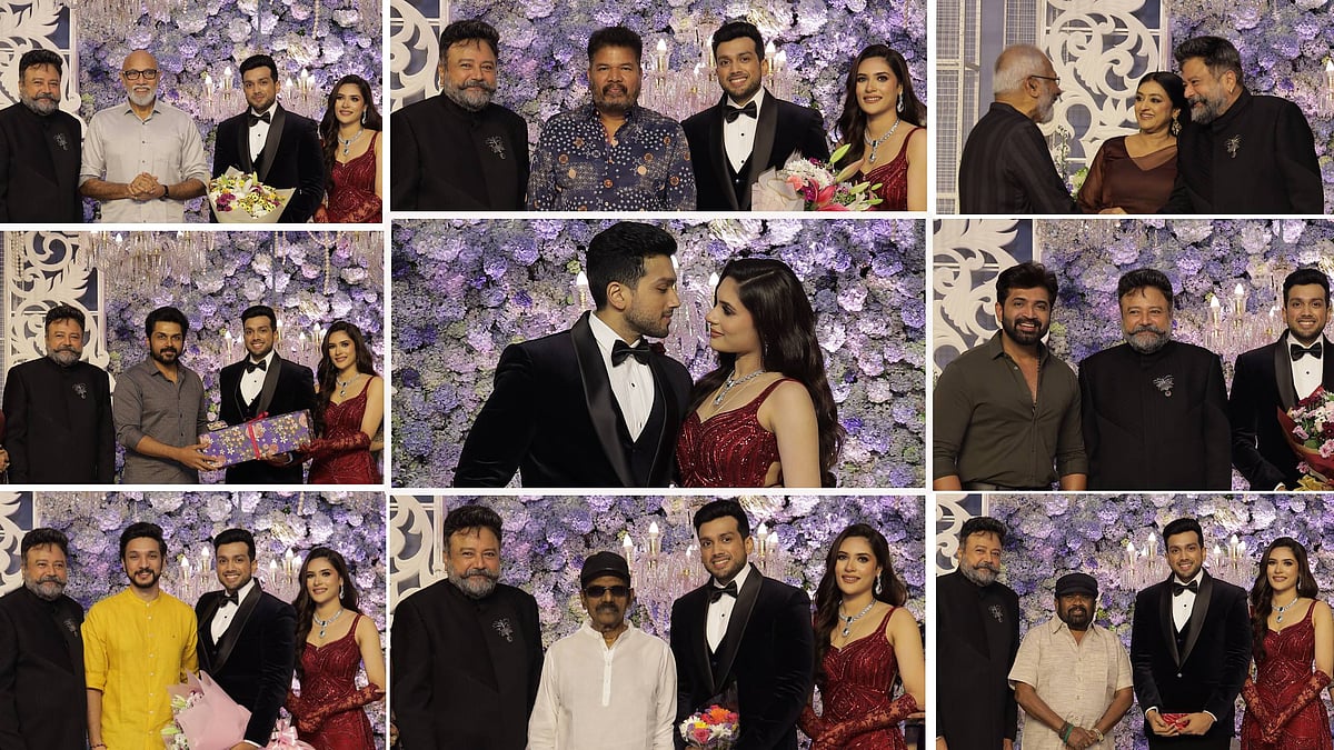 Kalidas Jayaram: குவிந்த சினிமா  பிரபலங்கள்; திருமண வரவேற்பு நிகழ்ச்சி| Photo Album