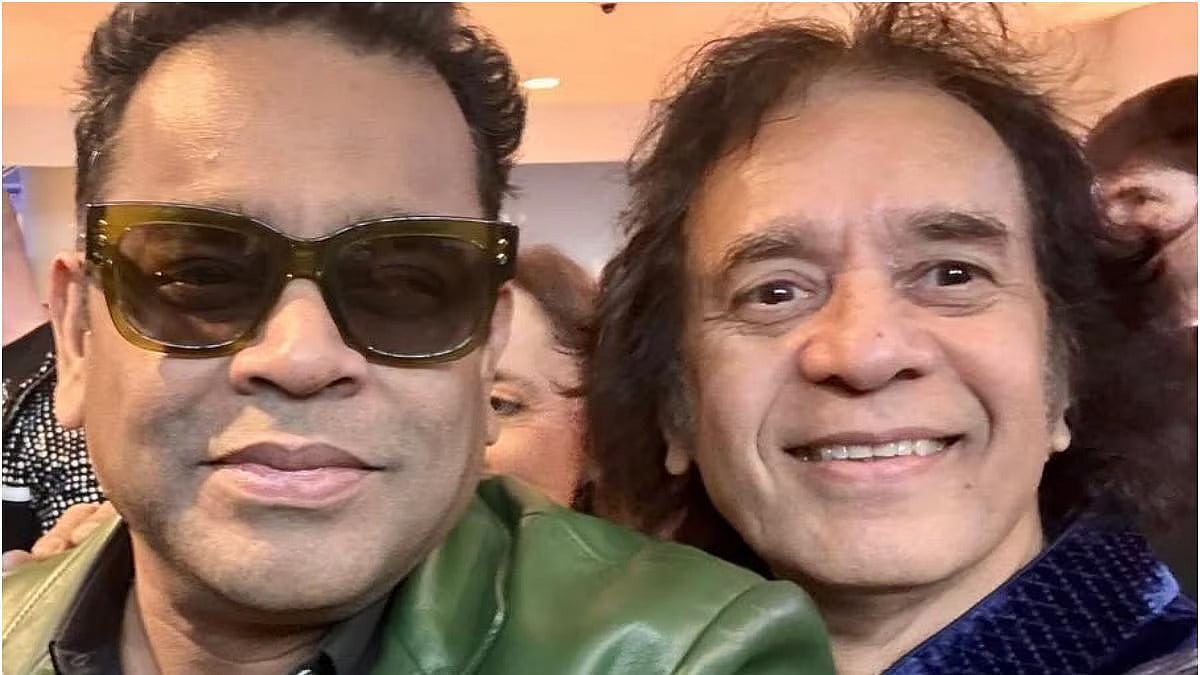 Zakir Hussain: ``அவருடன் பணியாற்ற முடியாமல் போனதற்கு வருந்துகிறேன்'' -  ஏ.ஆர்.ரஹ்மான் இரங்கல்