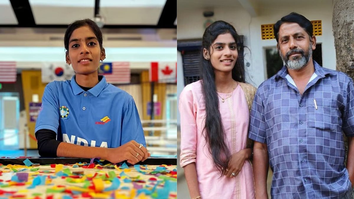 ``மகளுக்கு 1 கோடி பரிசு; தமிழ்நாடு அரசுக்கு நன்றி