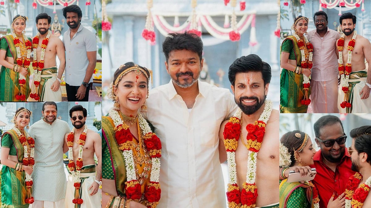 Keerthy Suresh: விஜய், மாரி செல்வராஜ், சூரி; கீர்த்தி சுரேஷ்-ஆண்டனி திருமண புகைப்படங்கள்|Photo Album