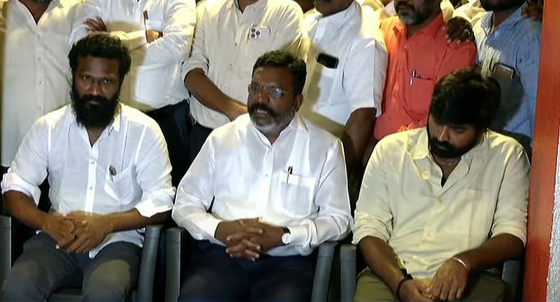 Viduthalai 2: `அந்த வசனத்தை யாரையும் மனதில் வைத்து வெற்றிமாறன் சொல்லவில்லை’ - தொல்.திருமாவளவன் 