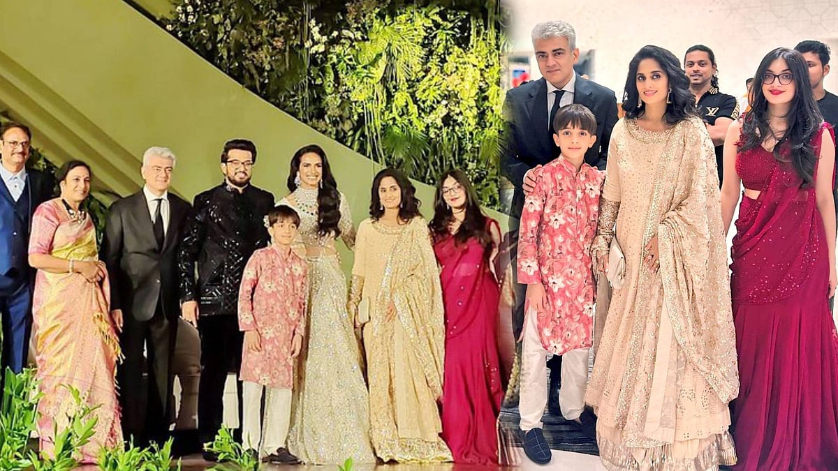 PV Sindhu : பி.வி.சிந்துவின் திருமண நிகழ்ச்சி; மாஸ் என்ட்ரி கொடுத்த நடிகர் அஜித் - வைரலாகும் வீடியோ!