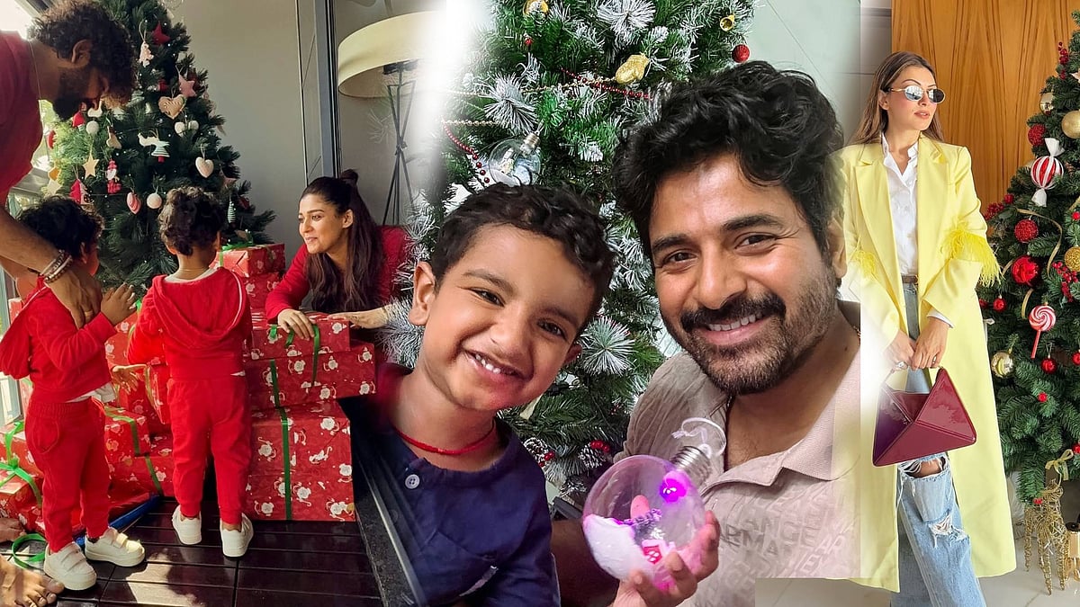 Christmas: நயன்தாரா டு சிவகார்த்திகேயன்  - பிரபலங்களின் கிறிஸ்துமஸ் கிளிக்ஸ்|Photo Album 