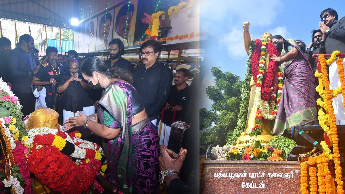 Vijayakanth: விஜயகாந்த் நினைவு தினம்; கண்ணீர் மல்க அஞ்சலி செலுத்திய பிரேமலதா; தலைவர்கள் அஞ்சலி!