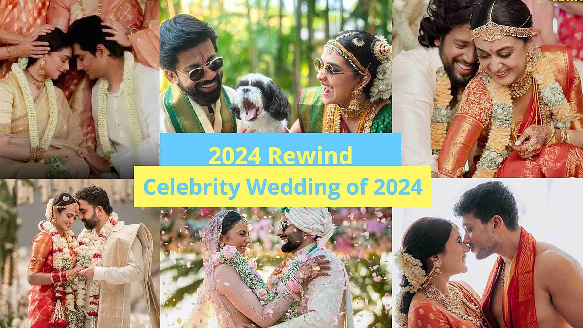 2024 Rewind: `சித்தார்த் டு கீர்த்தி' -2024 திருமண பந்தத்தில் இணைந்த திரை பிரபலங்கள் | Photo Album
