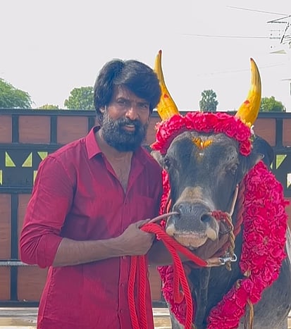 'களத்தில் இறங்க தயாராக நிற்கிறான்!' - தன்னுடைய ஜல்லிக்கட்டு காளை வீடியோவை பகிர்ந்துள்ள சூரி