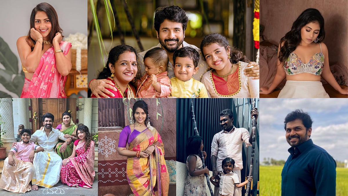 Pongal 2025 : சிவகார்த்திகேயன், மாரி செல்வராஜ், அஞ்சலி.. பிரபலங்களின் பொங்கல் க்ளிக்ஸ் | Photo Album