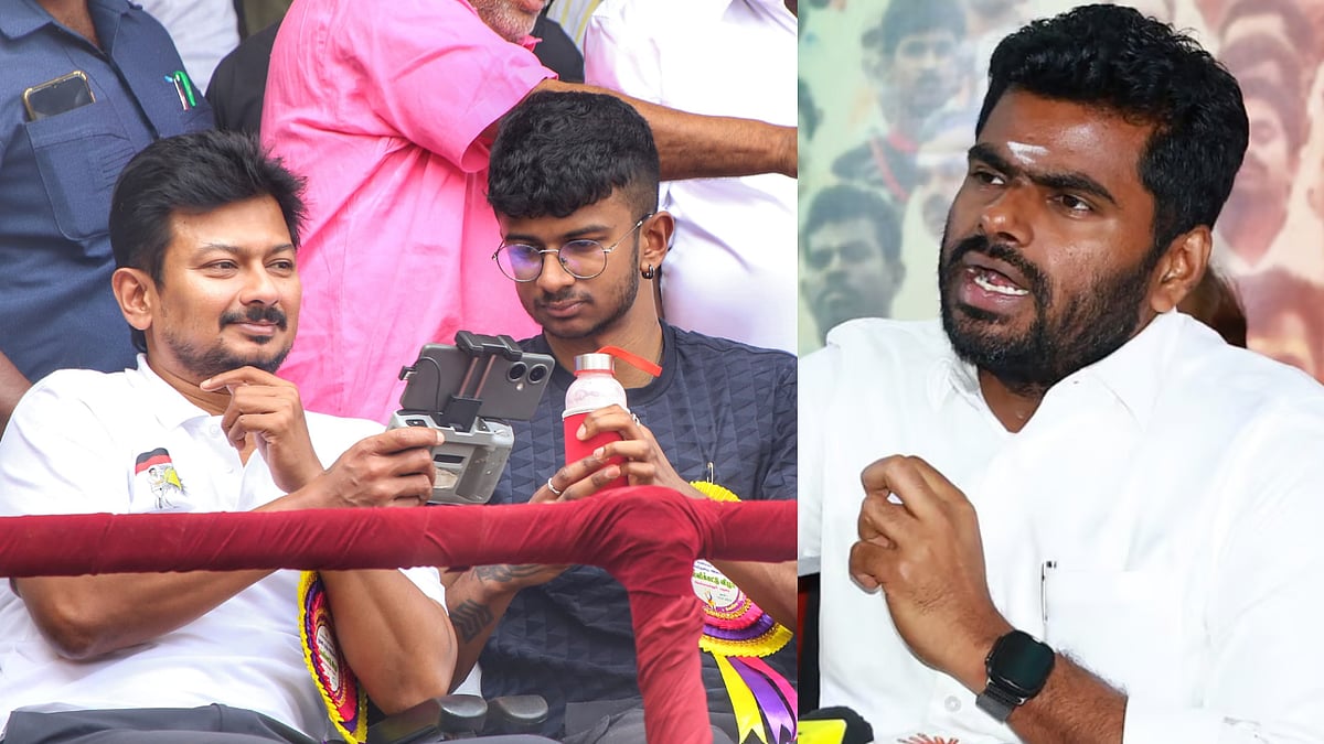 ``கலெக்டர் இருக்கையில் இன்பநிதியின் நண்பர்... தமிழகத்தின் சாபக்கேடு!'' - அண்ணாமலை காட்டம்