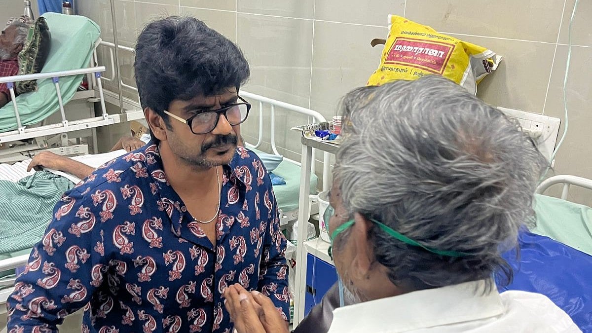 `யார்கிட்டயும் ஒரு பைசா கூட வாங்கறதில்லை' - சமூக பணி குறித்து நடிகர் ஶ்ரீ குமார்