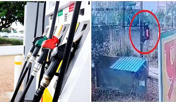 ``ஹெல்மெட் இல்லையென்றால் பெட்ரோல் இல்லையா?'' -  பெட்ரோல் பங்கில் மின்சாரத்தை நிறுத்திய லைன்மேன்..!