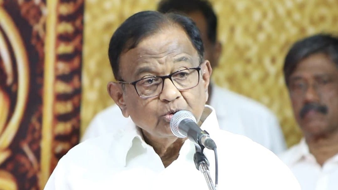 காரைக்குடி : `தாயாரைப் பற்றிய நினைவு..!’ - முதலமைச்சர் முன் நா தழுதழுத்த ப.சிதம்பரம்