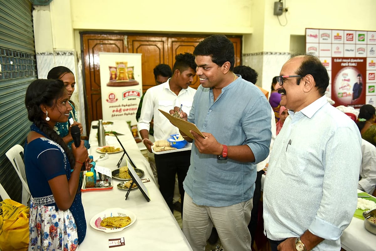 சங்குப் பூ துவையல், பனை ஓலை கொழுக்கட்டை...விழுப்புரத்தில் களைகட்டிய சமையல் சூப்பர் ஸ்டார் நிகழ்ச்சி!