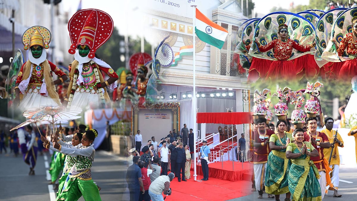 Republic Day: ``வள்ளுவர் முதல் கரகாட்டம் வரை..'' 76-வது குடியரசு தினக் கொண்டாட்டம்! | Photo Album